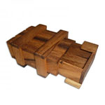 Casse-tête en bois boîte secrète niveau 2